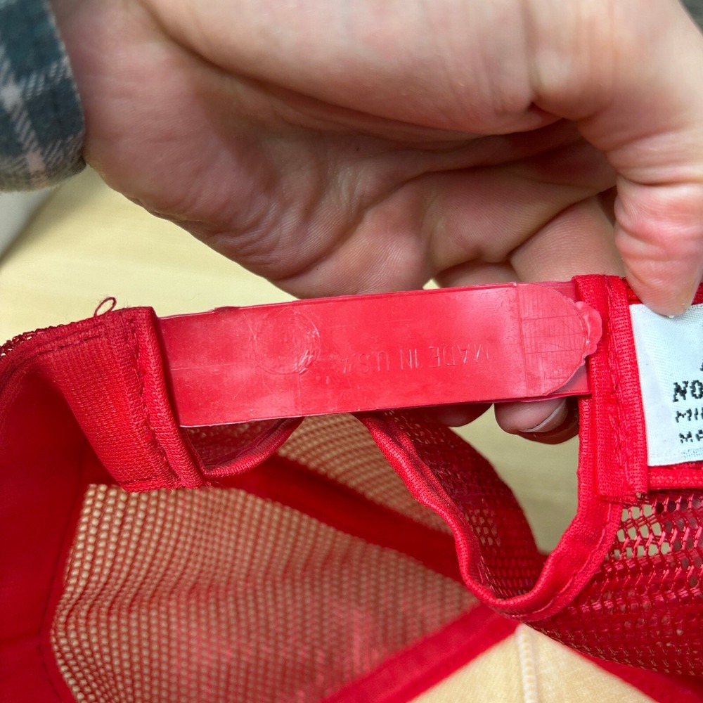 Vintage Minnesota Twins Hat Cap Snapback Red 25 Years USA Made 80s - Picture 10 of 11